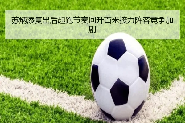 苏炳添复出后起跑节奏回升百米接力阵容竞争加剧